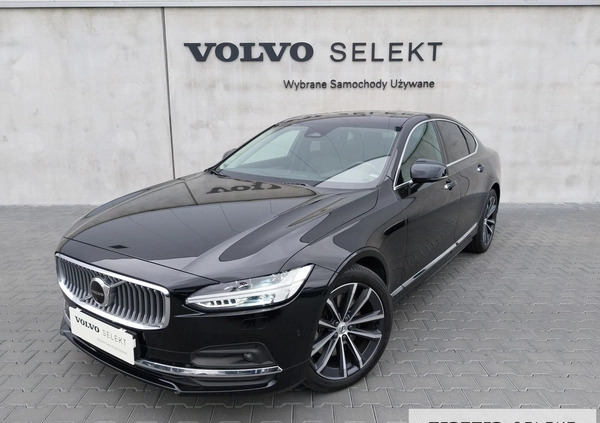 Volvo S90 cena 228400 przebieg: 27565, rok produkcji 2021 z Poznań małe 781